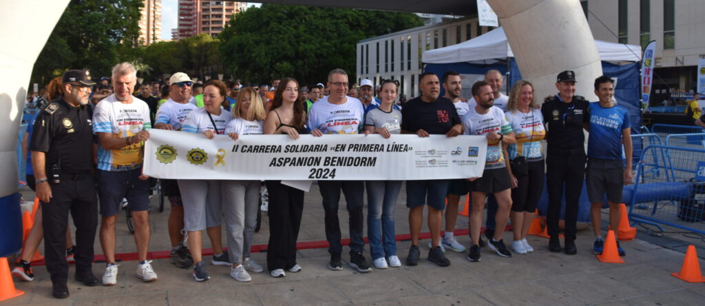 La II Carrera Solidaria en Primera Línea Benidorm bate su récord en 2024: 27.000€ para Aspanion